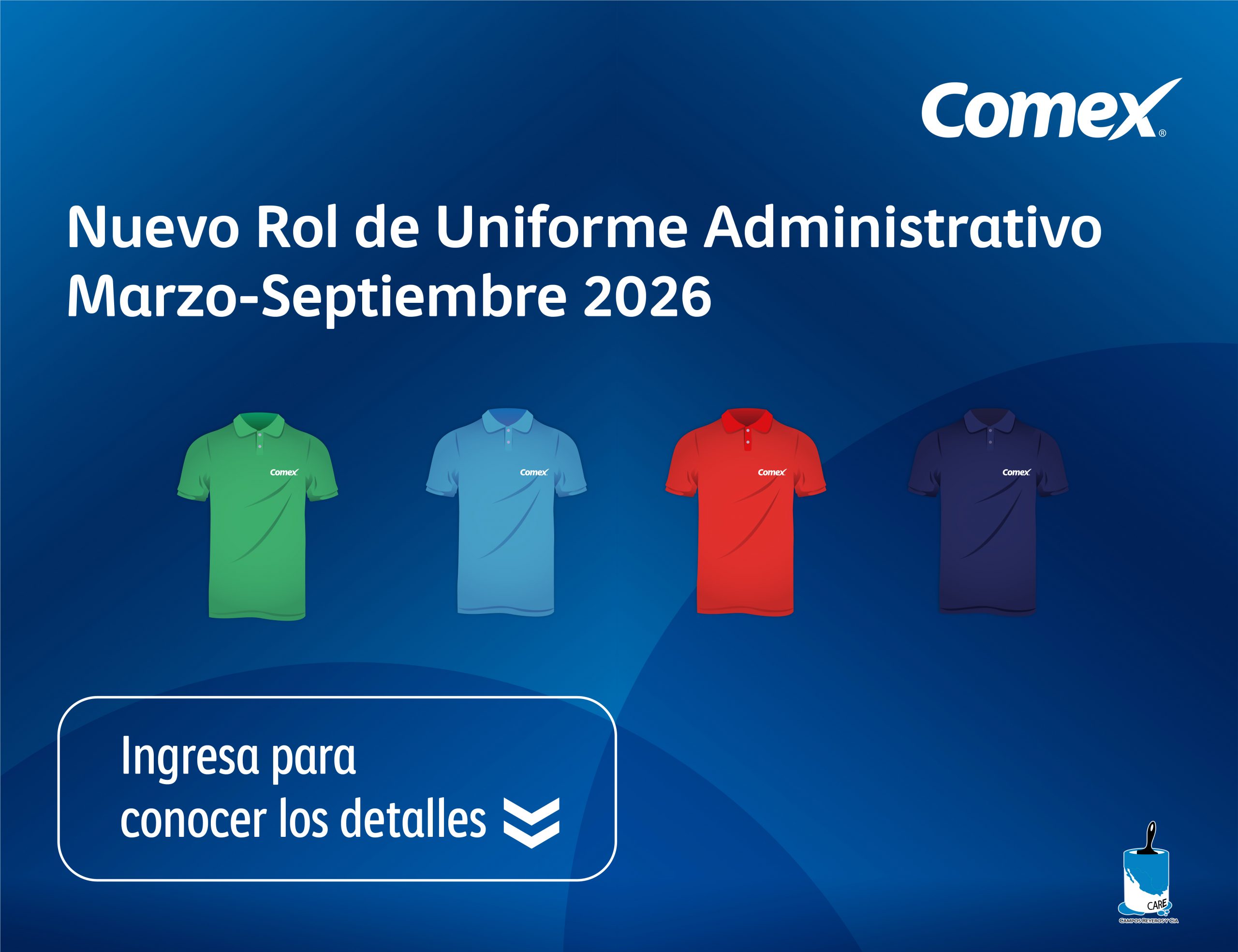 Nuevo Rol de Uniforme Administrativo Marzo-Septiembre 2026