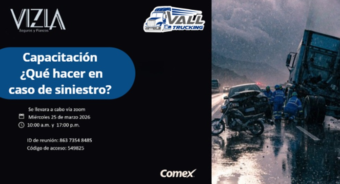 CAPACITACIÓN VIZLA ¿QUÉ HACER EN CASO DE UN SINIESTRO? 25 DE MARZO 2026